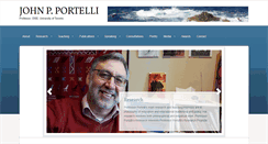 Desktop Screenshot of john-peter-portelli.com