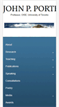 Mobile Screenshot of john-peter-portelli.com